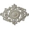 Ekena Millwork Katheryn Ceiling Medallion, Hand-Painted Pot of Cream Crackle, 22 1/2"W x 30 3/8"H x 1 1/2"P CM30KTPCC - alternate 1